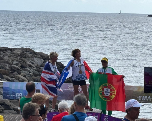 Janine Vignat double la mise avec le titre de Championne d’Europe au 10km Marche