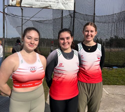 3 médailles aux Championnats Régionaux de lancers longs à Parilly cet après-midi 3 médailles aux Championnats Régionaux de lancers longs à Parilly cet après-midi