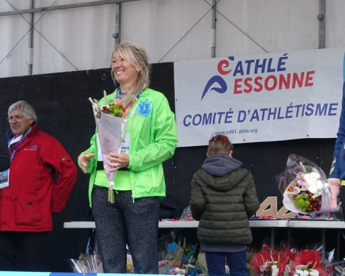 Élisabeth Valette Vice-Championne de France de Marche Nordique