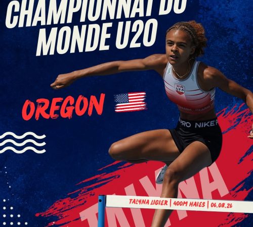 Talyna Ligier aux Championnats du Monde Juniors