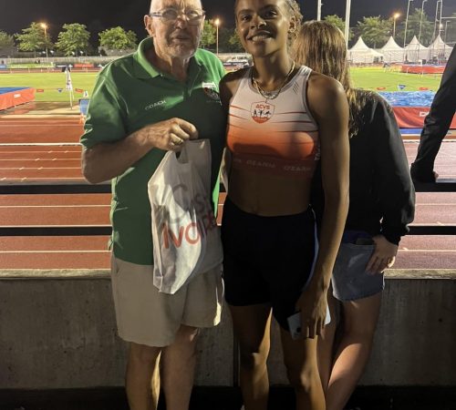 Talyna Ligier aux Championnats du Monde Juniors
