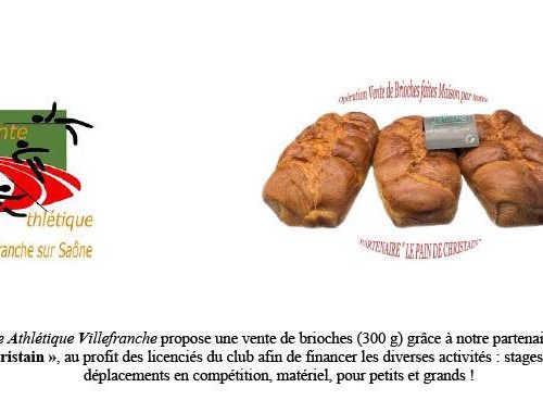 Vente de brioches !!!