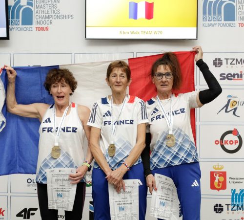 Janine Vignat avec 3 nouvelles médailles Européenne !